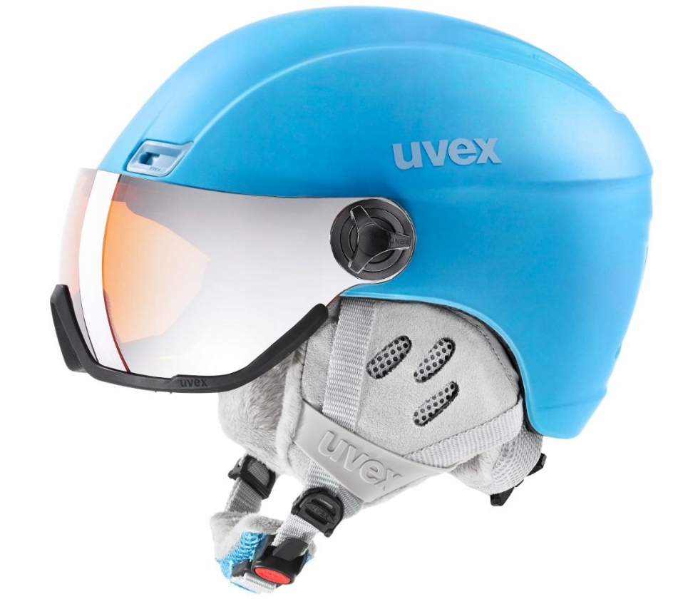 Přilba Uvex na míru 53-58 cm, odstíny modré