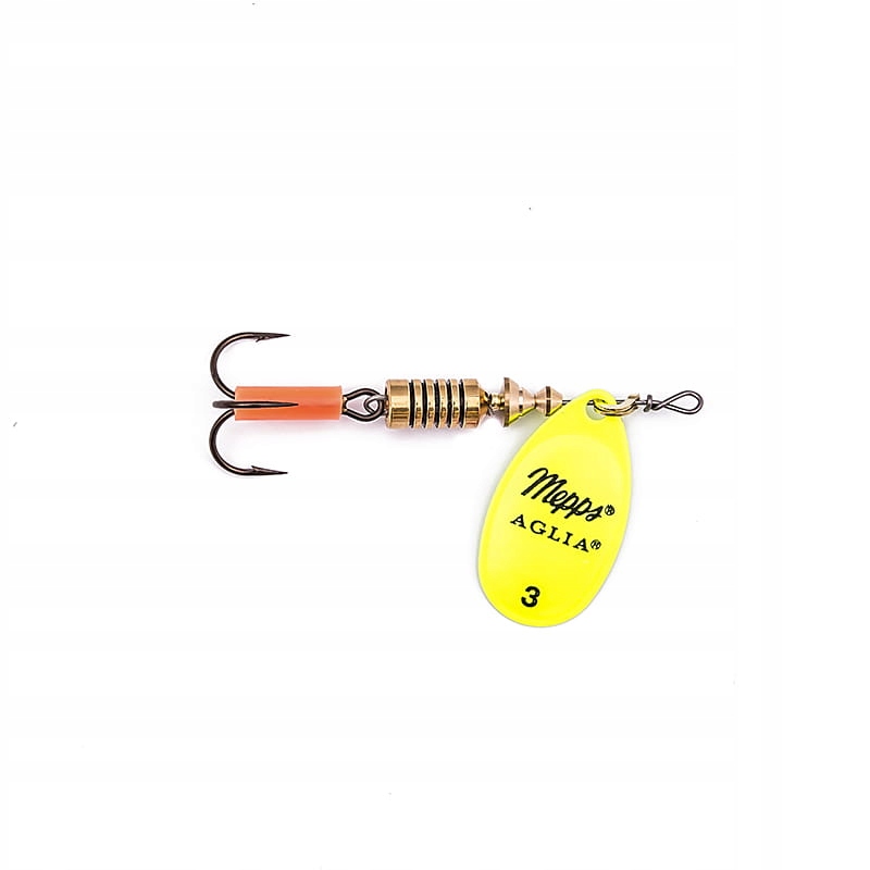 Błystka obrotowa Aglia Fluo chartreuse 2/4.5g Mepps