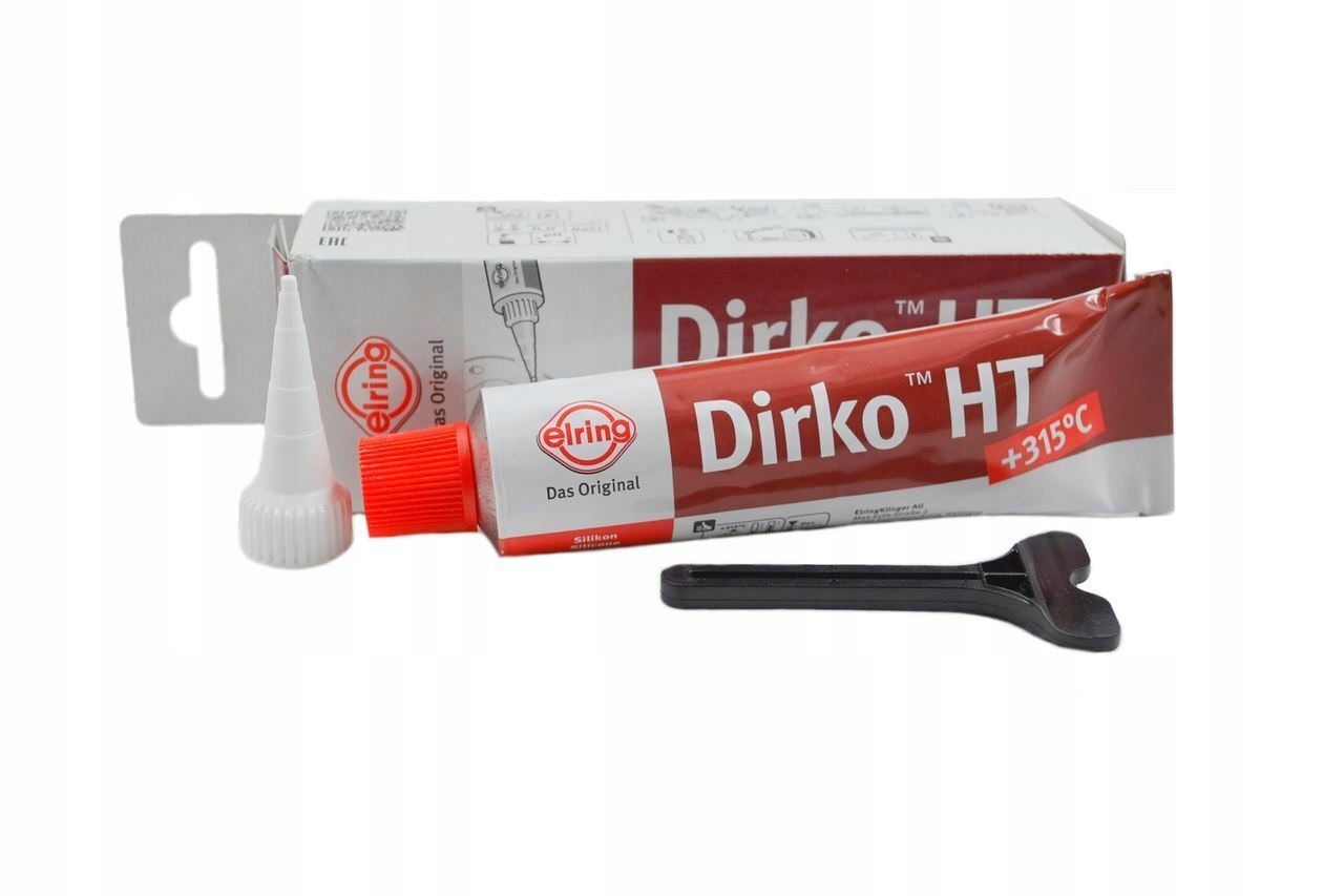

Czerwony silikonowy uszczelniacz do silników Stihl