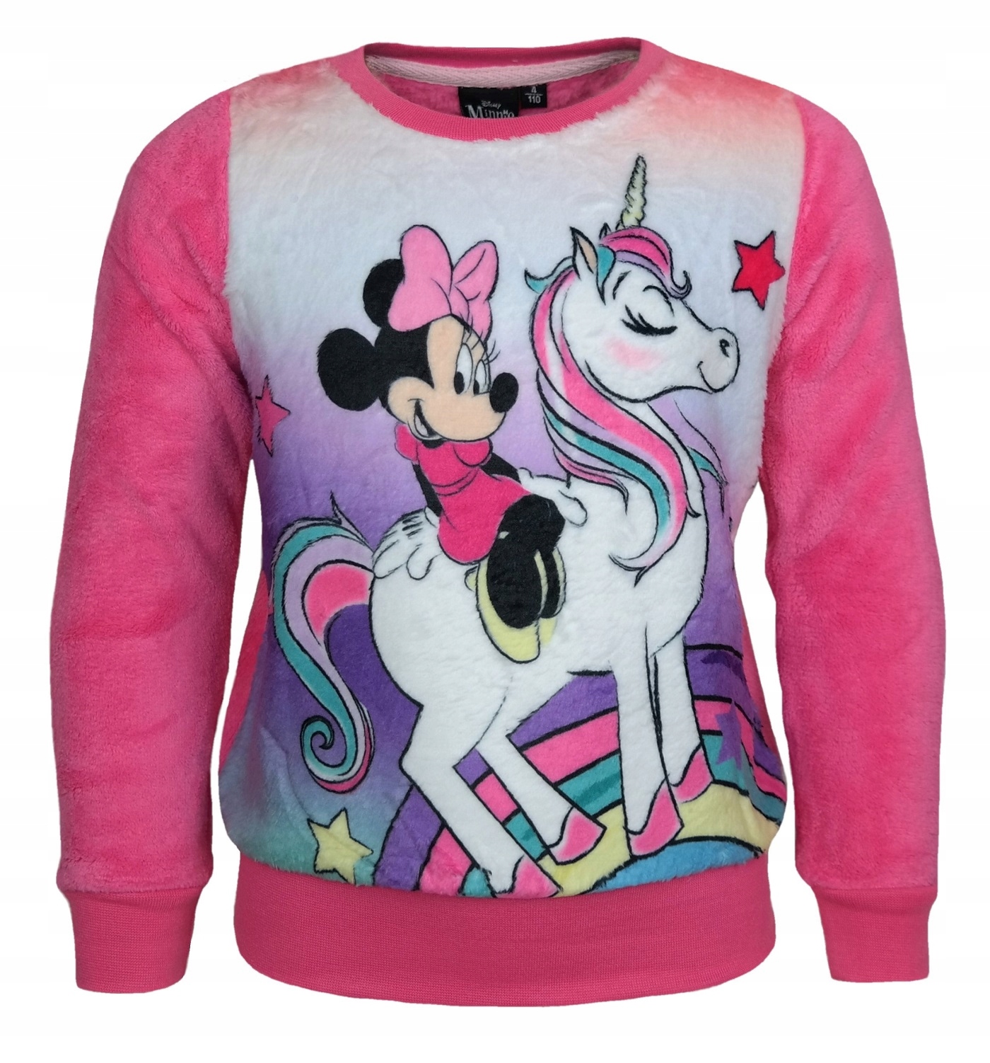 

bluza Myszka Minnie polarowa kudłata 116