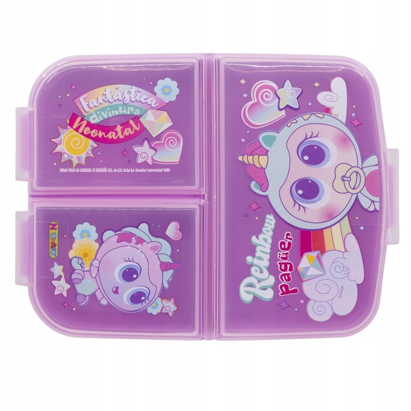 

Ksi Meritos Śniadaniówka lunch box 3 komory szkoły