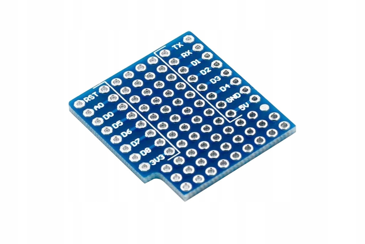 PCB prototypowa/uniwersalna Wemos D1 Mini Shield