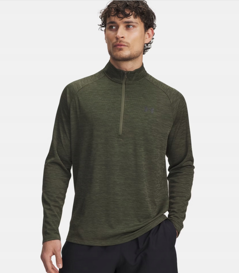 Koszulka Treningowa Męska Under Armour Szybkoschnąca Lekka Ua Tech Zip XXL
