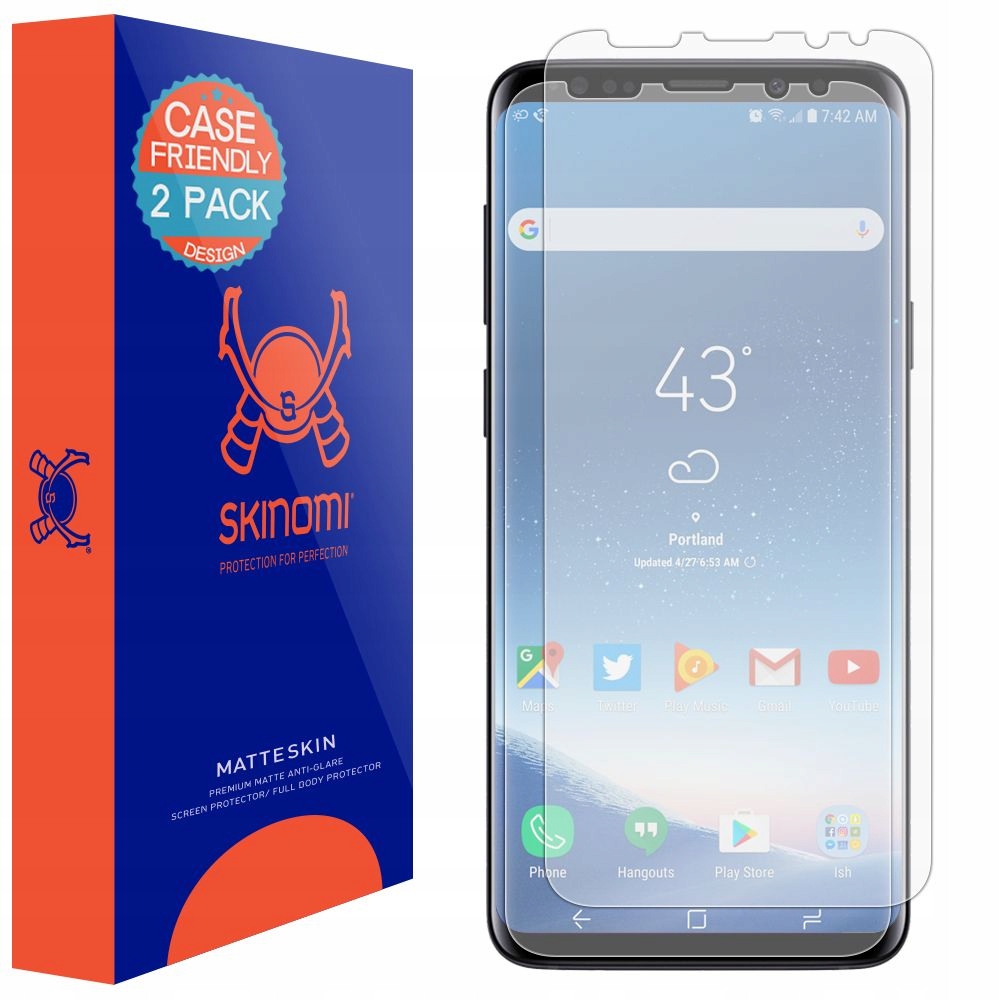 

Skinomi folia na Samsung Galaxy S9 Matowa - 2szt.