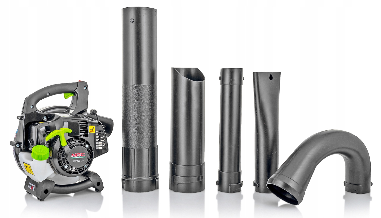 NAC DMUCHAWA SPALINOWA ODKURZACZ do LIŚCI Z ROZDRABNIACZEM 3W1 BVP260-1-Y Marka NAC