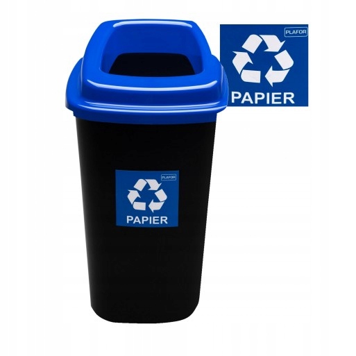 

papier śmietnik z otworem Segregacja 45L Sort Bin