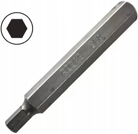 BIT 10 MM (3/8" ) HEX 5 MM X 75 MM, 73MOV5-2 (S2)