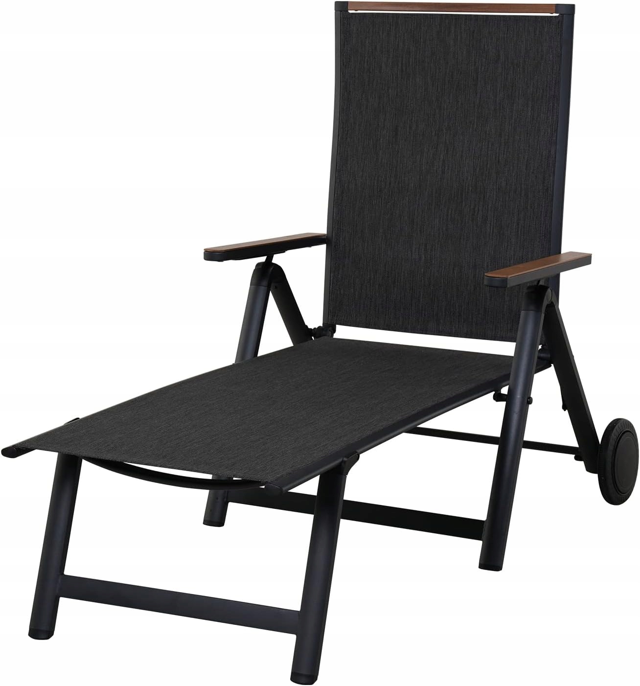 Ležadlo Premium Pohodlné, Prenosné, Nastaviteľné S 2 Kolieskami Grand Patio