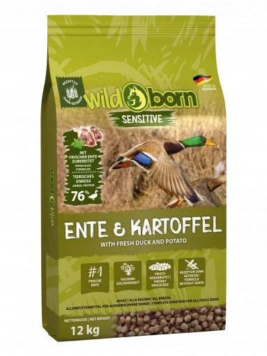 Wildborn Ente & Kartoffel Adult 12KG z kaczką