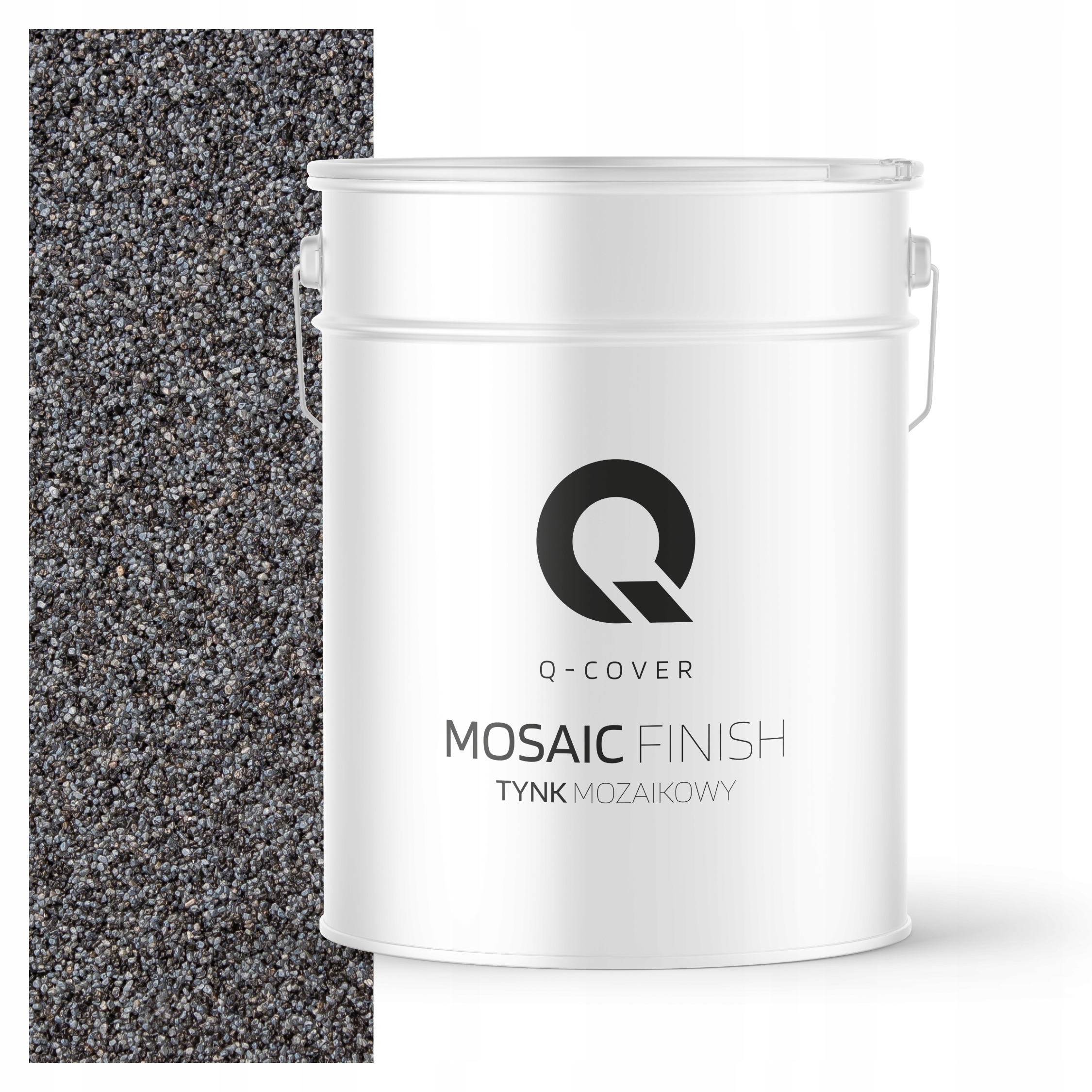 Mozaiková Omítka Mozaika 12,5 Kg Šedá Tmavá Grafit M42 Polský Výrobce