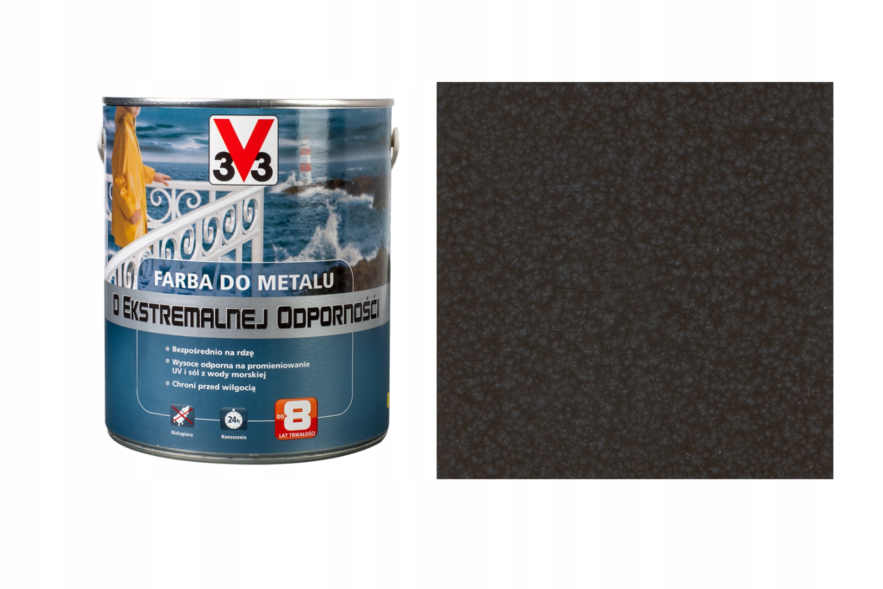V33 Barva pro kov s extrémní odolností 2,5 l