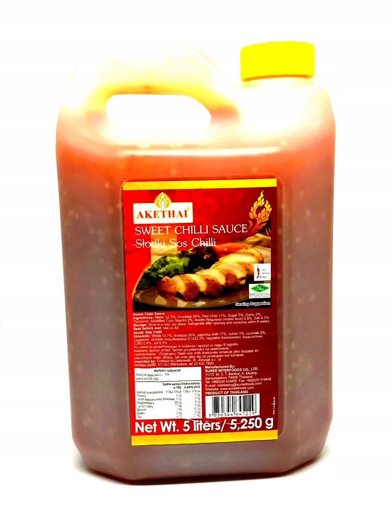 Sos Słodki Chilli Sweet Sauce 5L