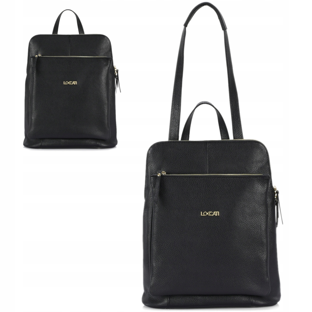 Skórzany plecak damski torebka 2w1 Loccati skóra