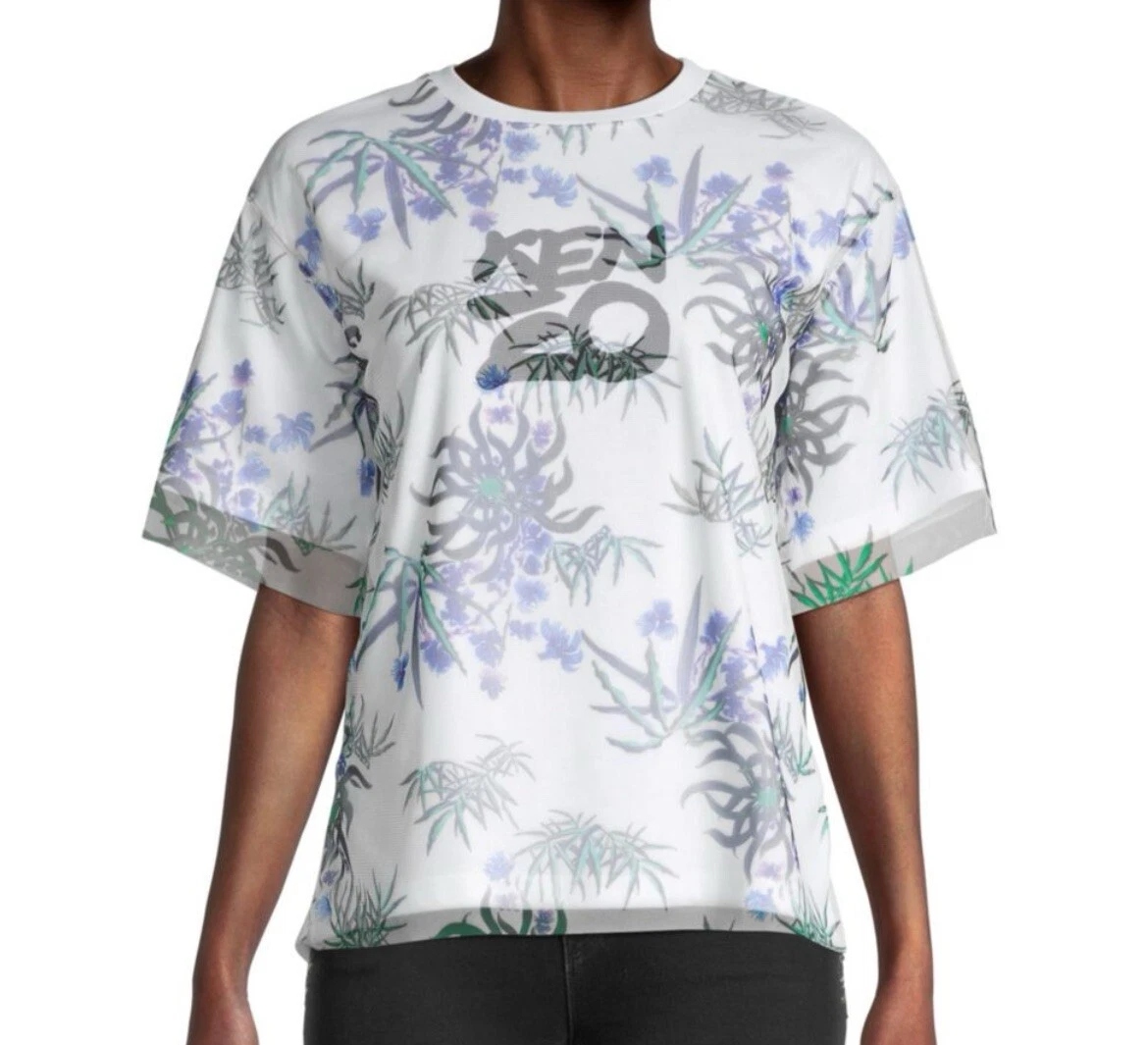 Tričko Kenzo Sea Lily Voile-Overlay Xs
