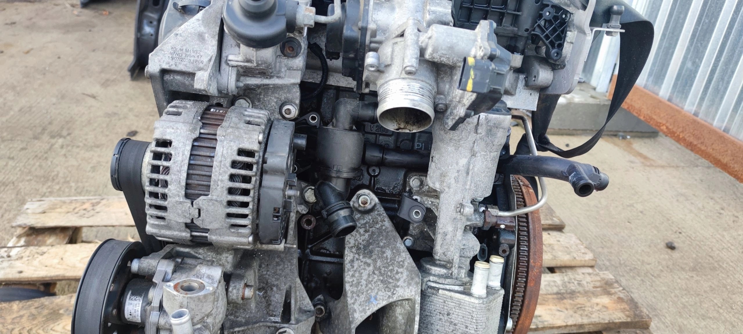 engine complete AUDI A4 B8 A5 A6 SEAT EXEO 2.0 TDI 170KM * CAHA 5