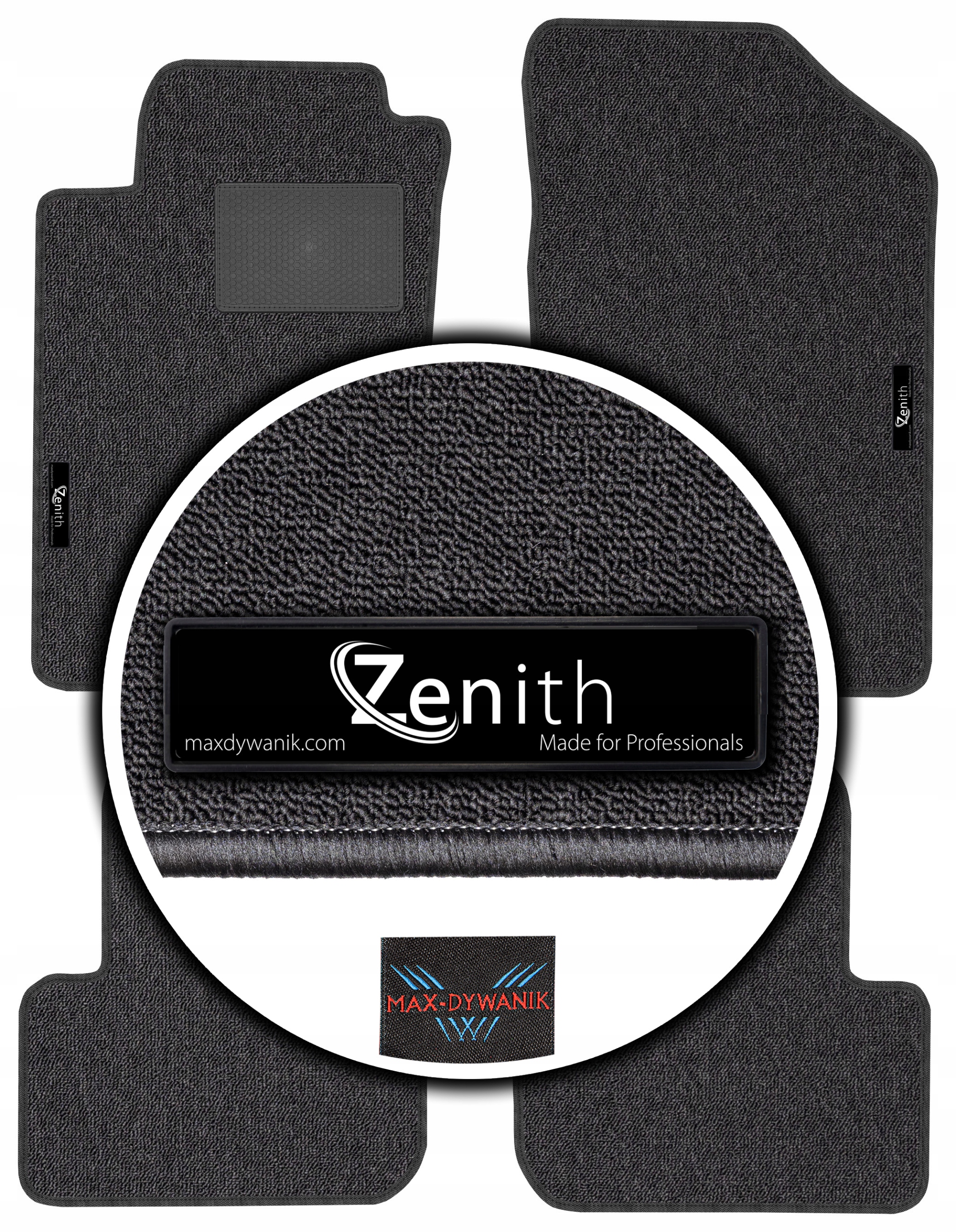 Peugeot 206 1998-2012 Autokoberce Max-dywanik Zenith