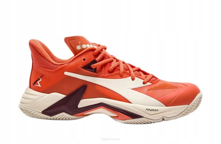 Buty tenisowe Diadora B.Icon 3 Clay pomarańczowo-białe 46