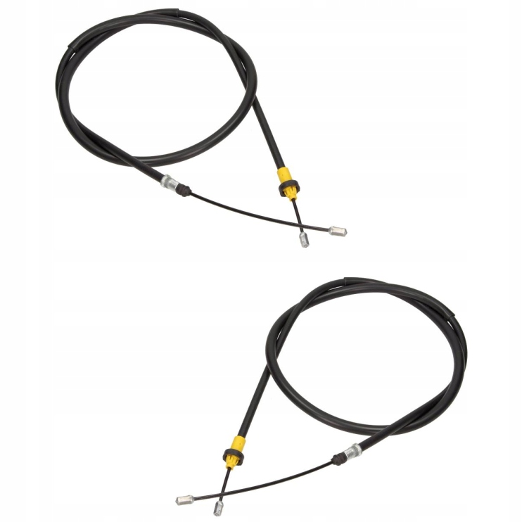 2x LINKA HAMULCA RĘCZNEGO PRZÓD PEUGEOT 206 CC SW