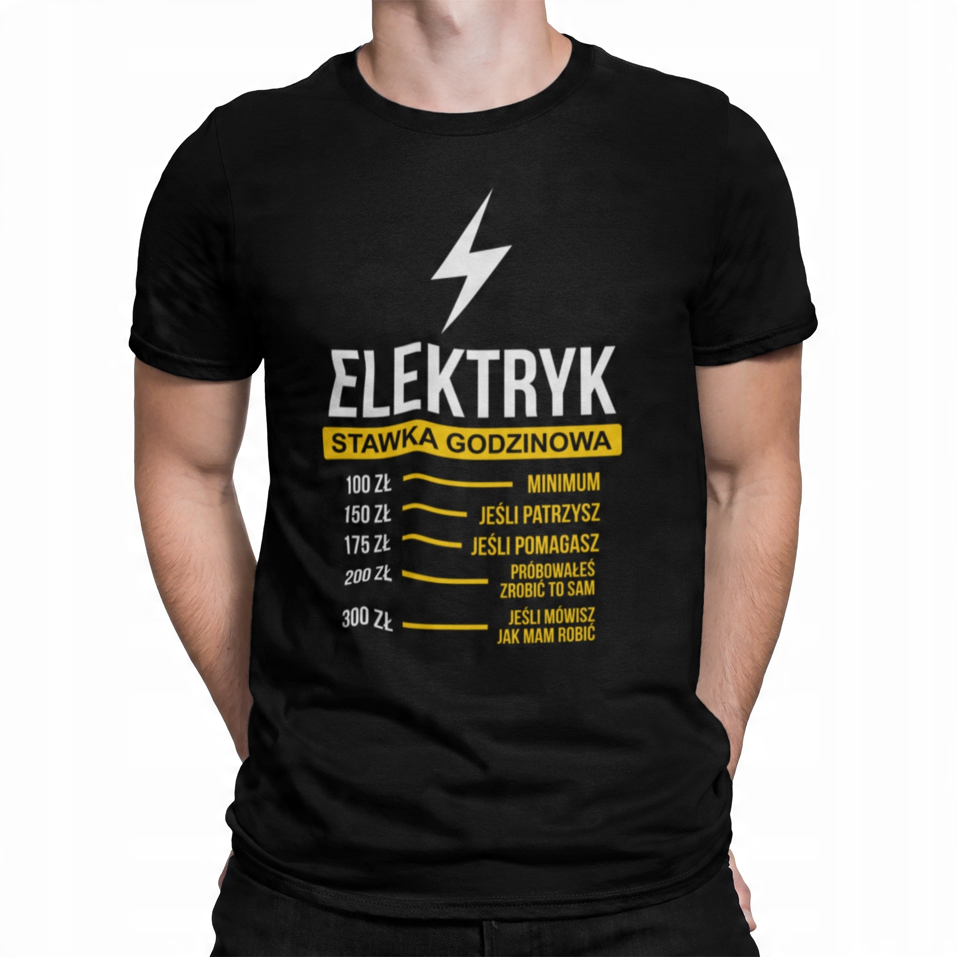 

Koszulka Dla Elektryka Stawka Godzinowa Prezent