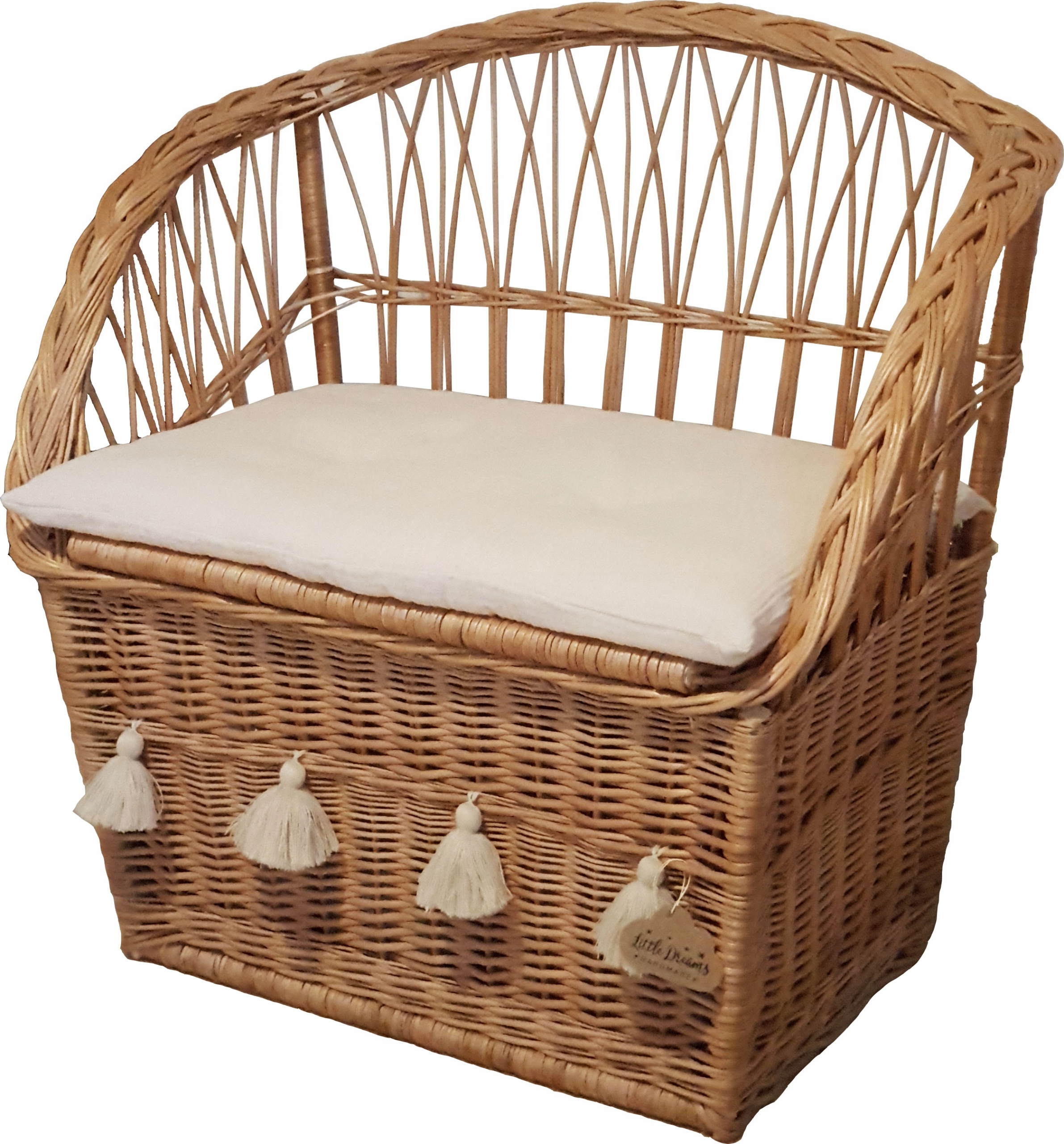 

Ławka Wiklinowa Kufer Sofa Skrzynia Naturalna