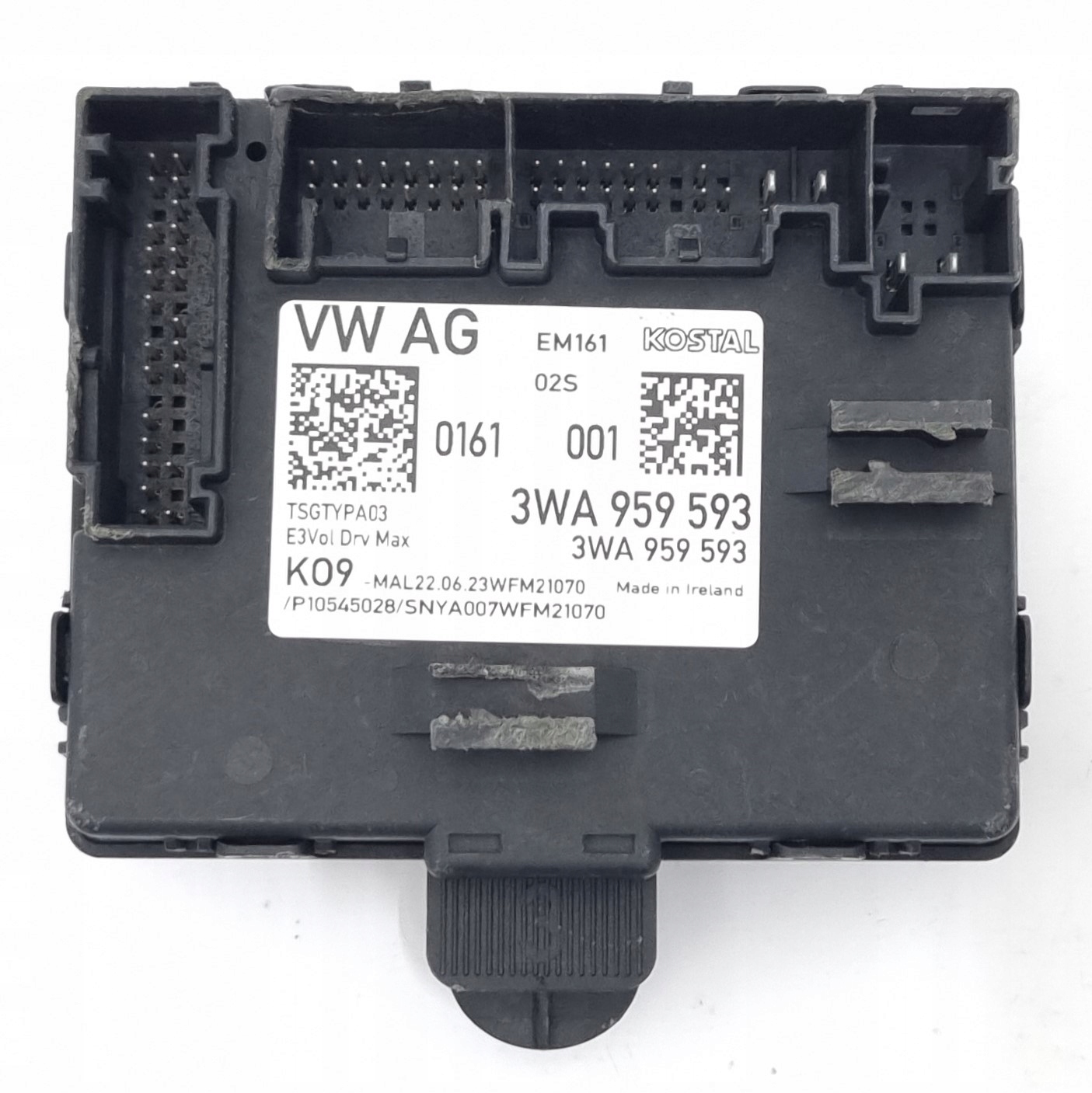 Moduł drzwi lewy przód Audi VW 3WA959593 Typ samochodu Samochody osobowe