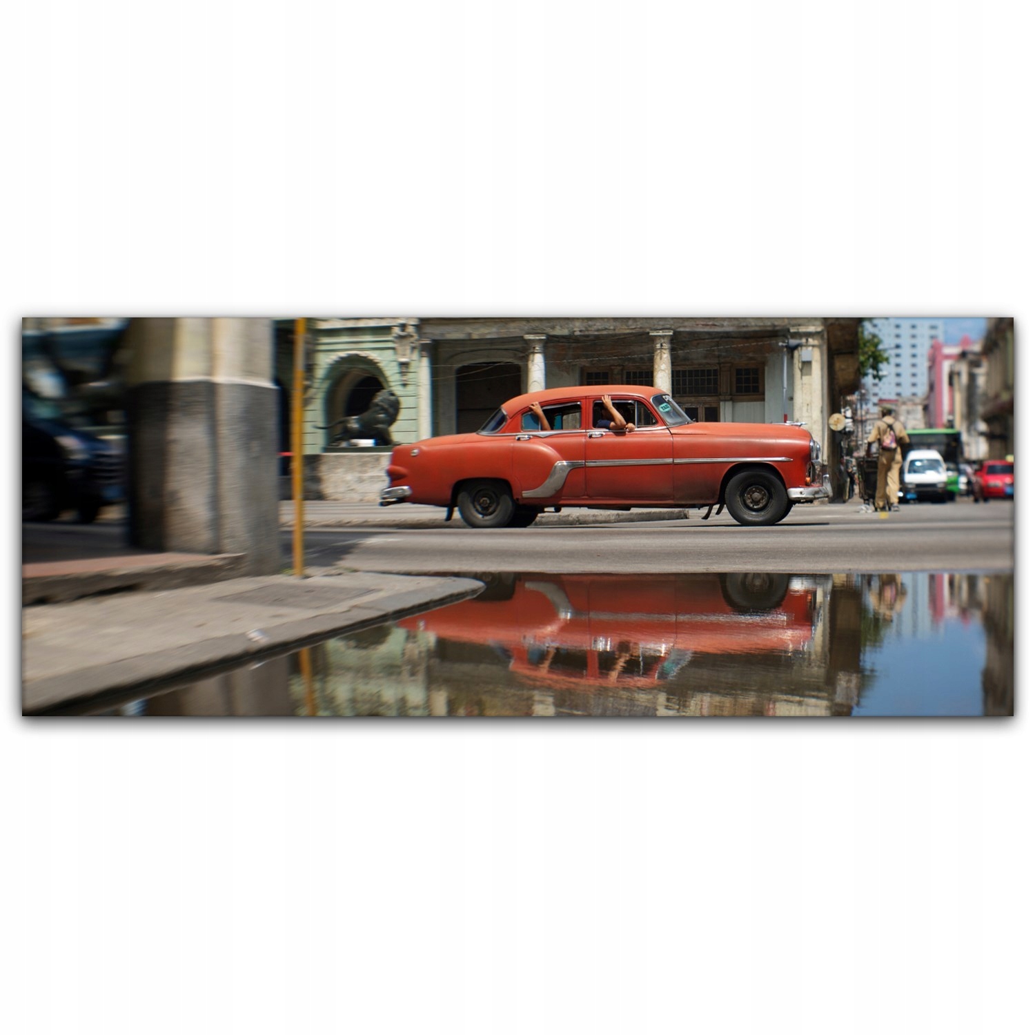 

Obraz na płótnie z foto 125x50 Hawana Vintage Auto