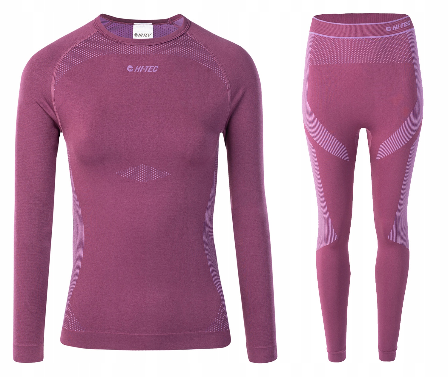 Bielizna Damska Termoaktywna Komplet Legginsy Koszulka Hi-tec Rair S/m