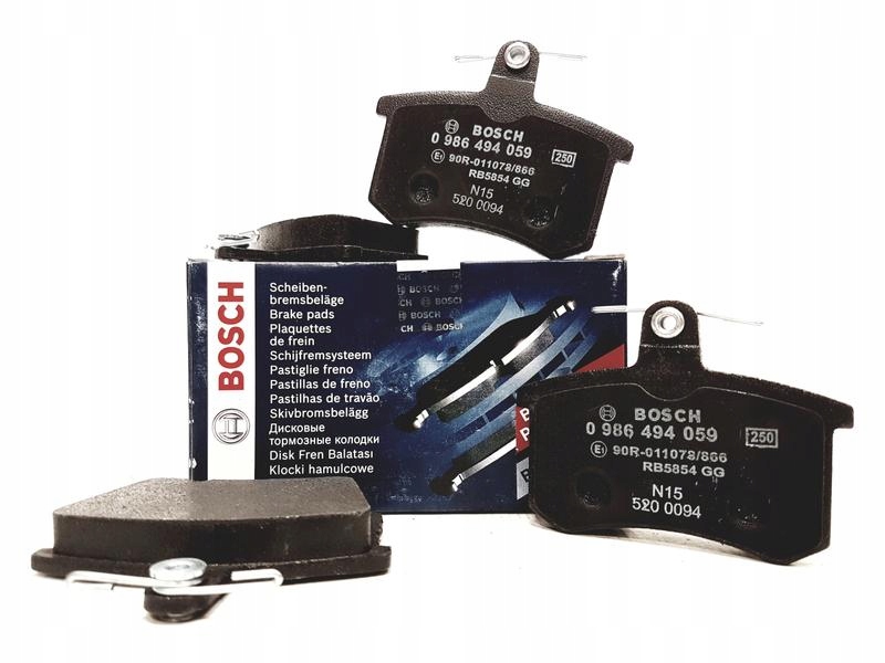 

Bosch Klocki tył Audi 100 C4 80 B4 A4 B5 A6 C4 A8