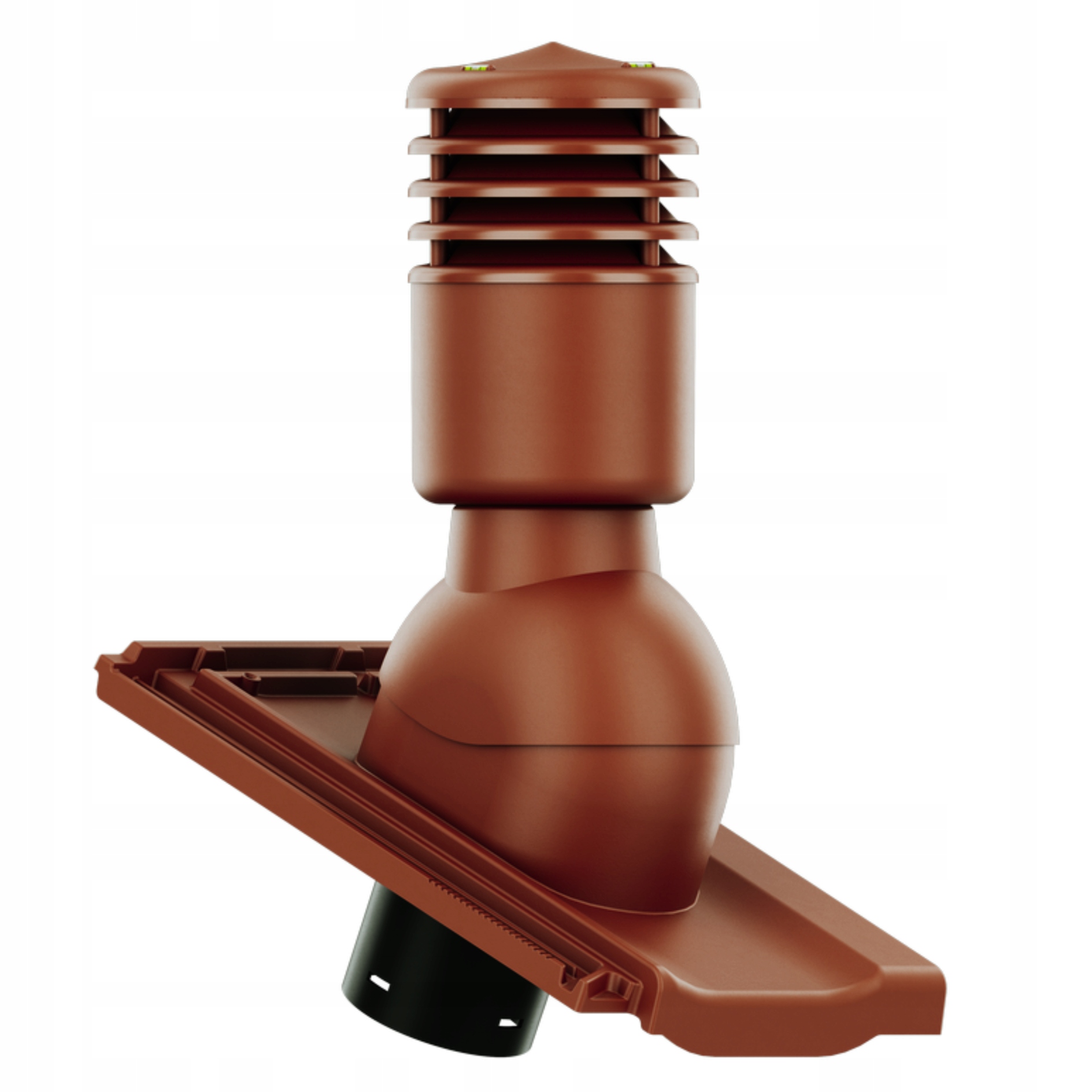 větrací komín Izolovaný Smart fi125 Creaton Cantus Měděná Angoba