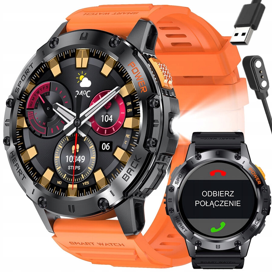 Smartwatch Mužský Gravity GT22-3 Amoled, Dodatkový Pás (sg030c) Gravír