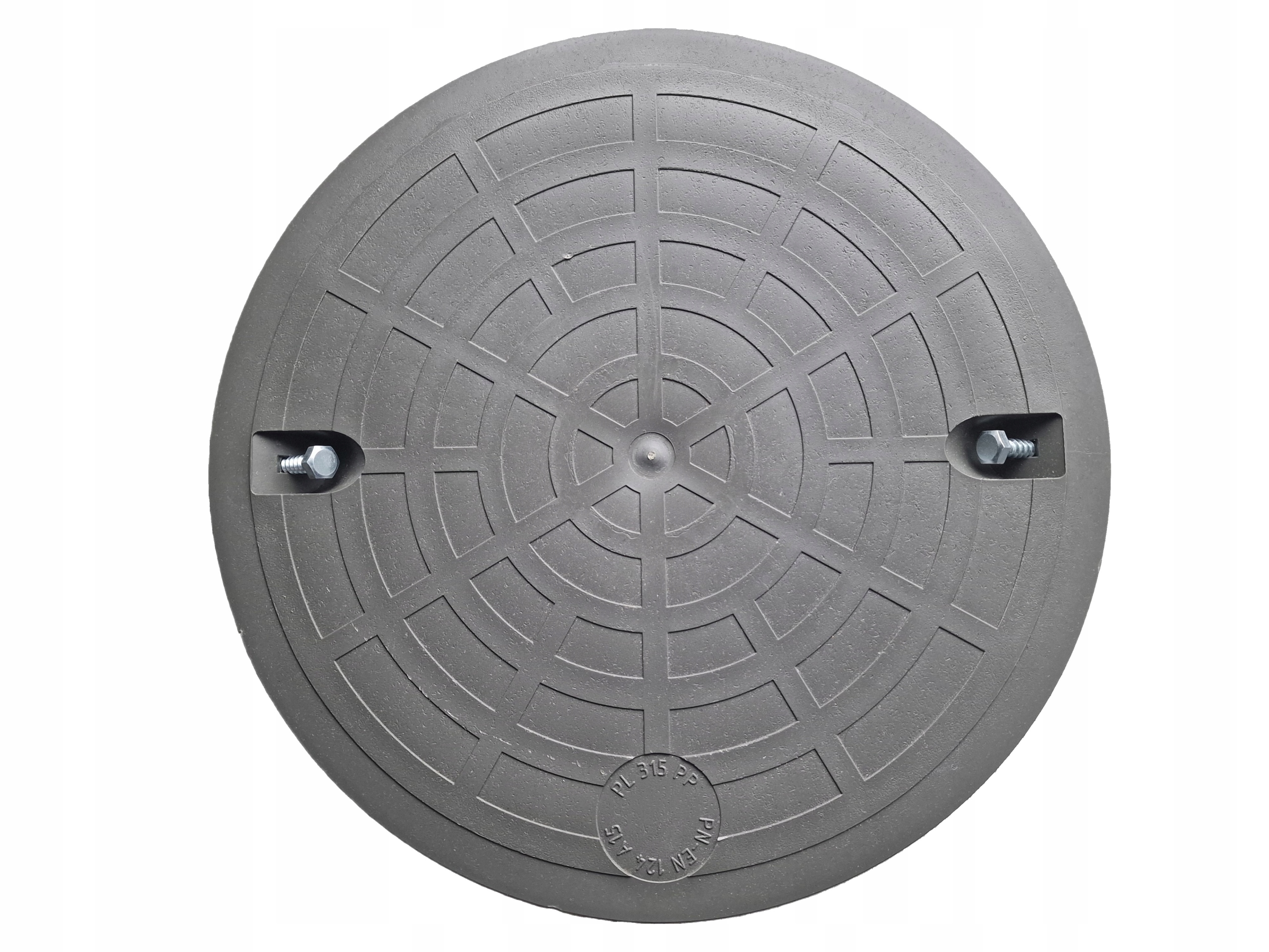 

Pokrywa Właz Dekiel Szary 315 mm Pp Do Rury Studni