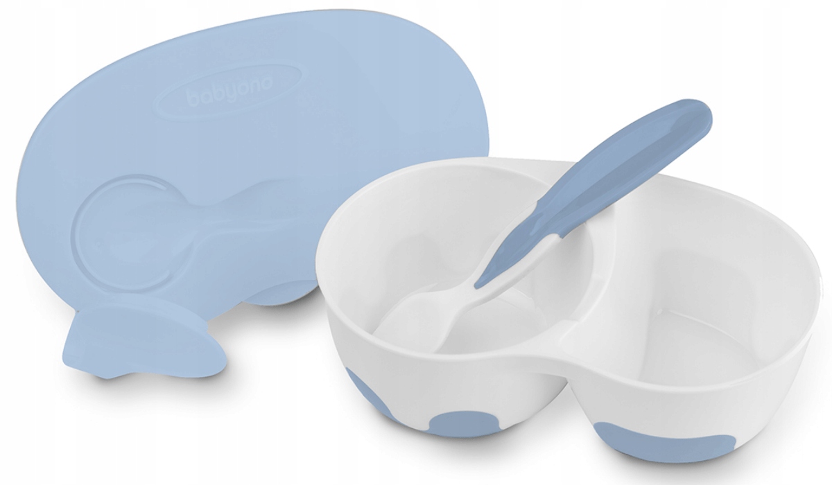 PODRÓŻNA MISECZKA DWUKOMOROWA DLA DZIECI 200+150ml Kod producenta 1067/01