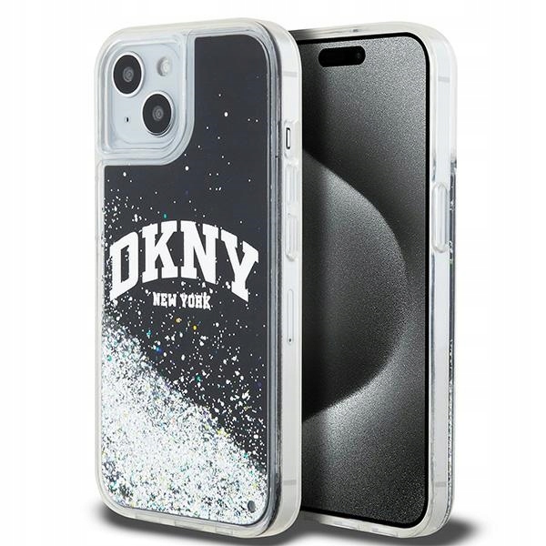 Dkny DKHCP14SLBNAEK Pouzdro na iPhone 14 15 13 6,1" černé/černé, Liquid G