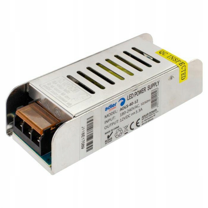 Zasilacz Led 12V 3,3A 40W ADLS-40-12 Adler Power GXLD110 12V!!!