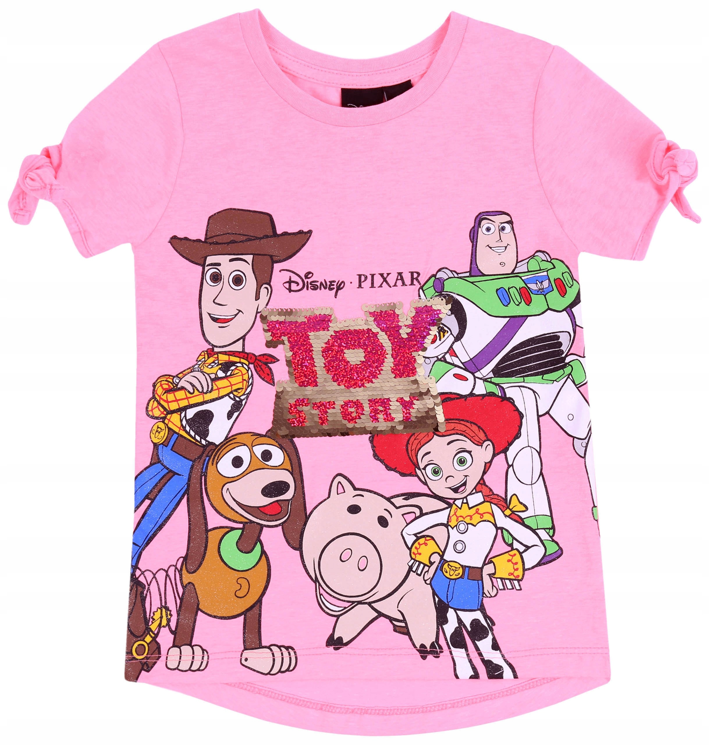 

Różowa koszulka, t-shirt Toy Story Disney 6-7 lat