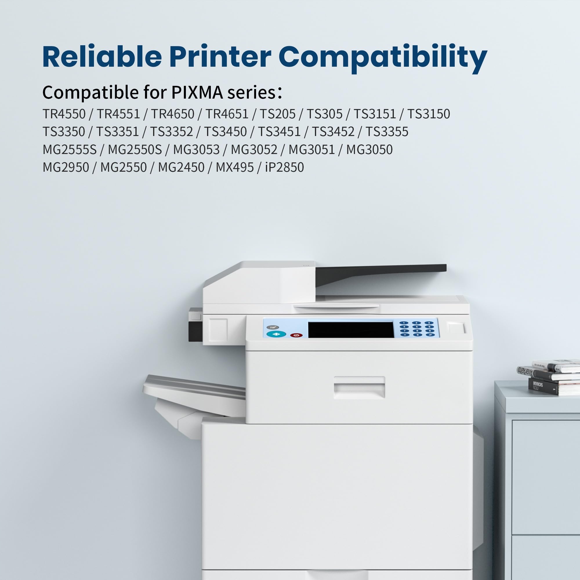 CANON 545 XL Czarny Tusz Kompatybilny Pixma TS3350 TS3150 MG2550s — miniatura 2