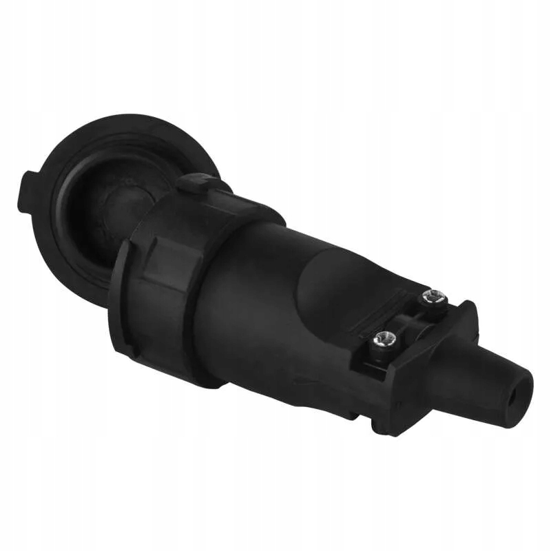Gniazdo proste IP65 guma 16a czarne P0044 Kod producenta 8595025387486