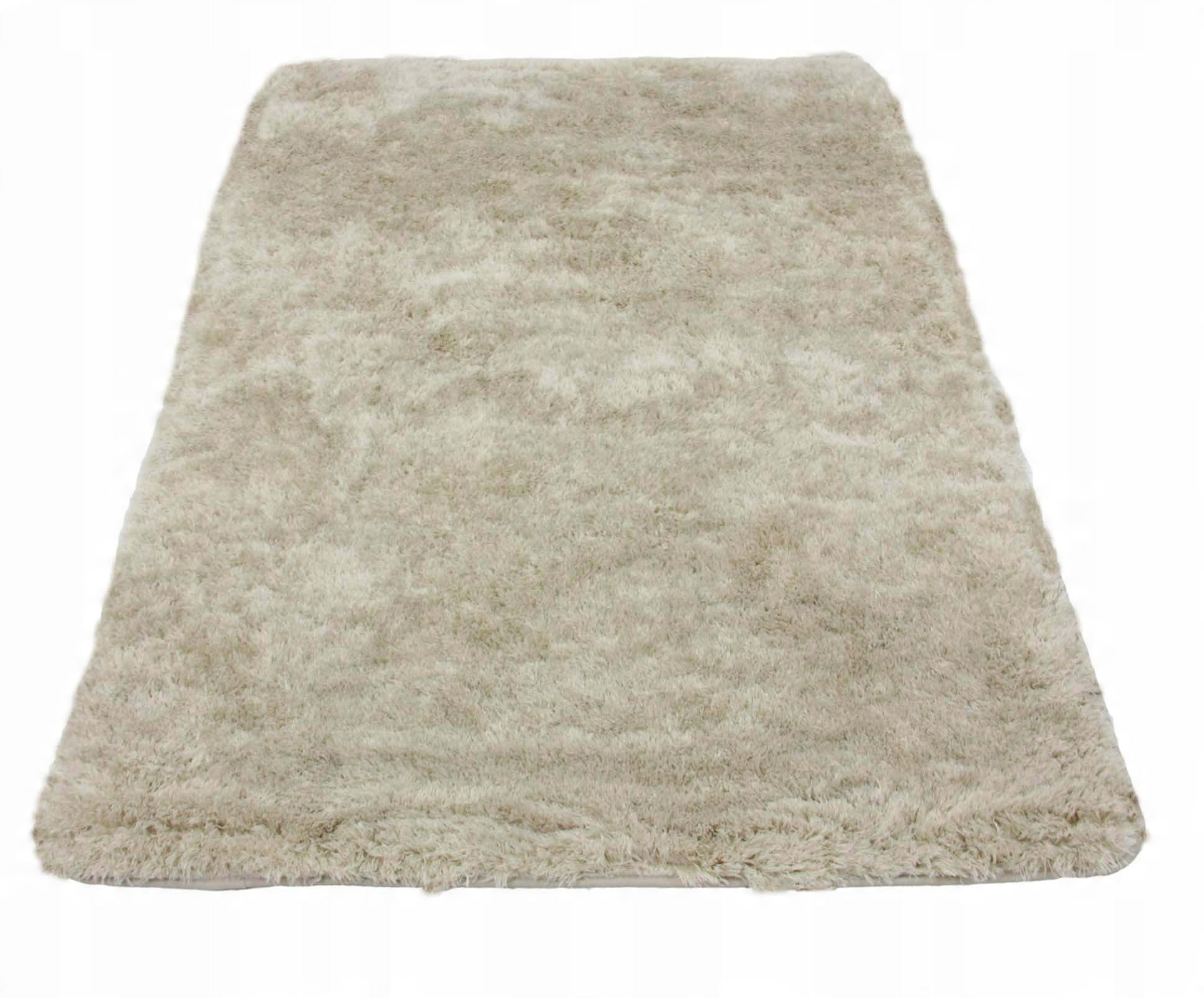 

Pluszowy Dywan Beż Shaggy Micro 120X170