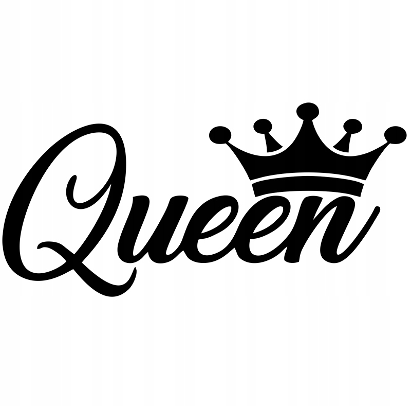 

Naklejka na samochód auto Queen Korona 16X7