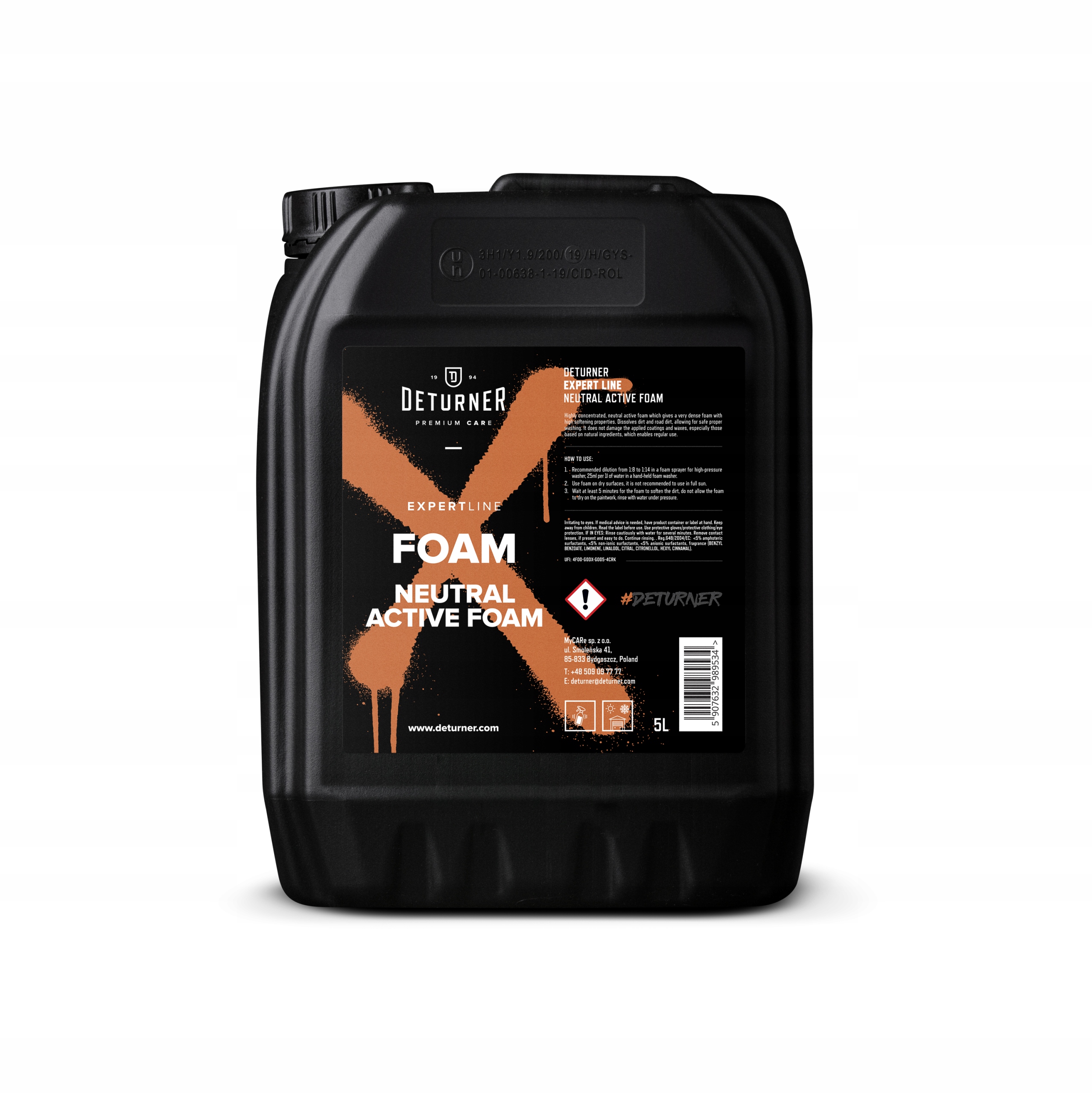 DETURNER _ NEUTRAL ACTIVE FOAM 5L _ NEUTRALNA PIANA AKTYWNA