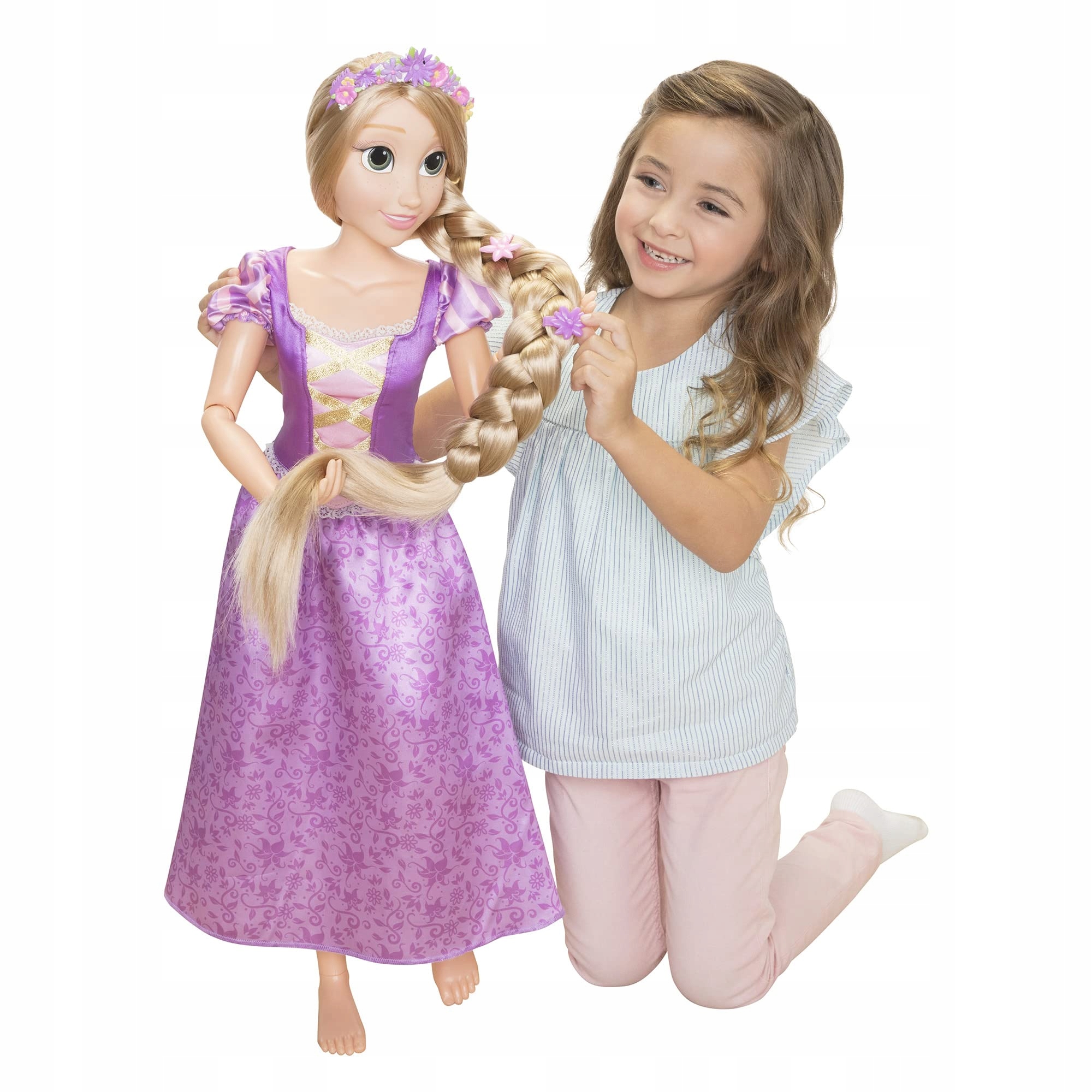 Lalka Roszpunka Zaplątani Jakks Pacific Disney Princess 80 cm