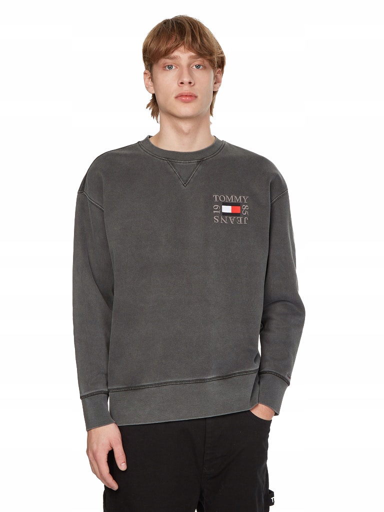 Tommy Hilfiger Bluza Męska Tjm Timeless Black r. L