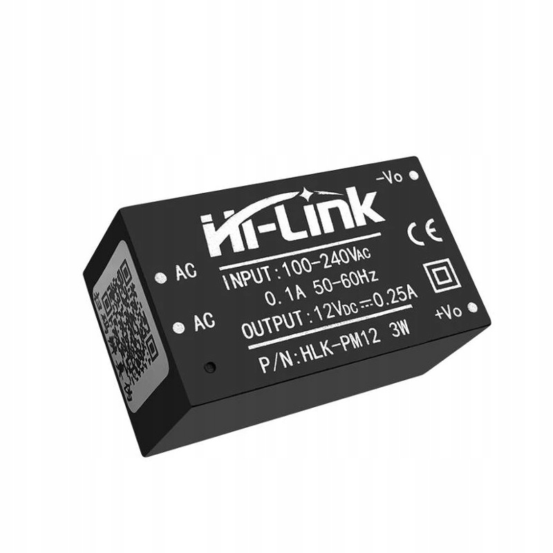 Przetwornica/zasilacz impulsowy Ac-dc 12V HLK-PM12