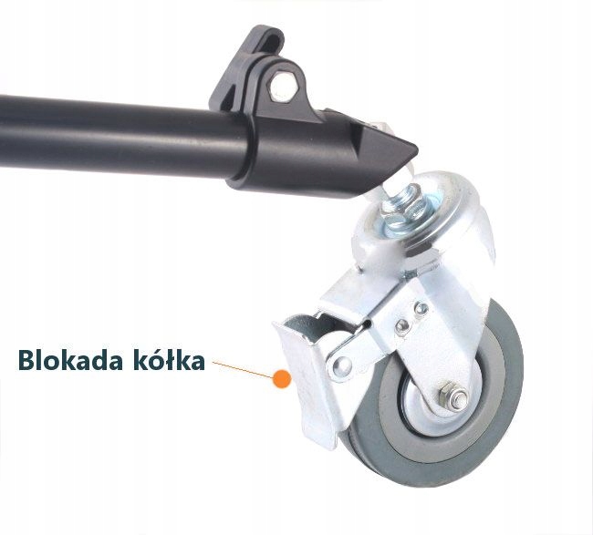 KOMPLET KÓŁEK DO STATYWU - KÓŁKA STATYWOWE 22MM Model KDS