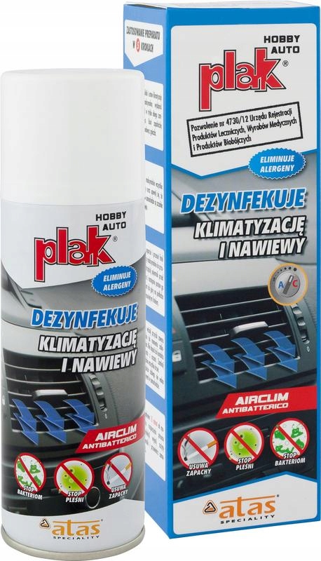 

Plak Air CLIM Antibatterico