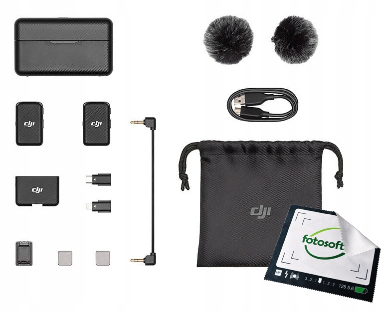 Bezprzewodowy system transmisji audio DJI Mic