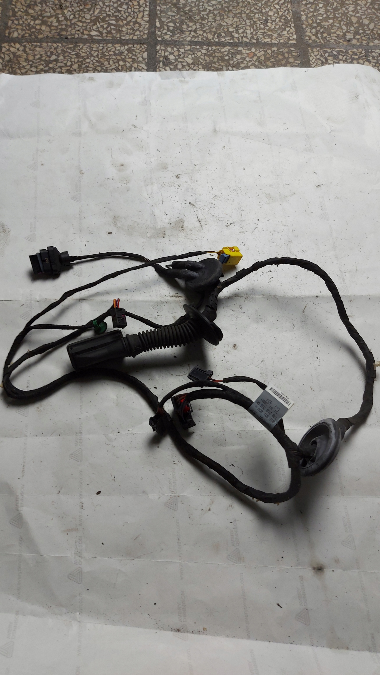 bundle wiring Z door right front AUDI A5 8T SPORTBACK OE EU