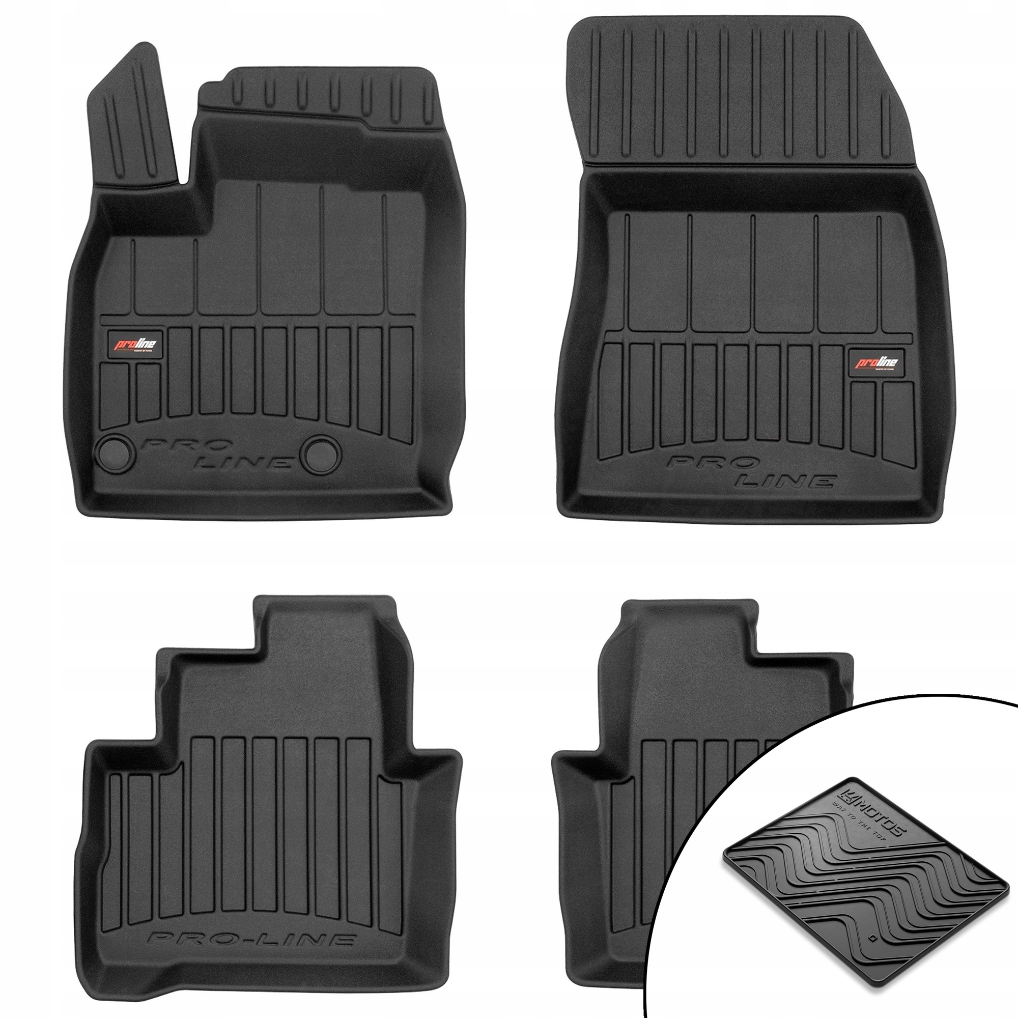 3D gumové rohože Nissan Qashqai III 2021-2024 rohož zdarma