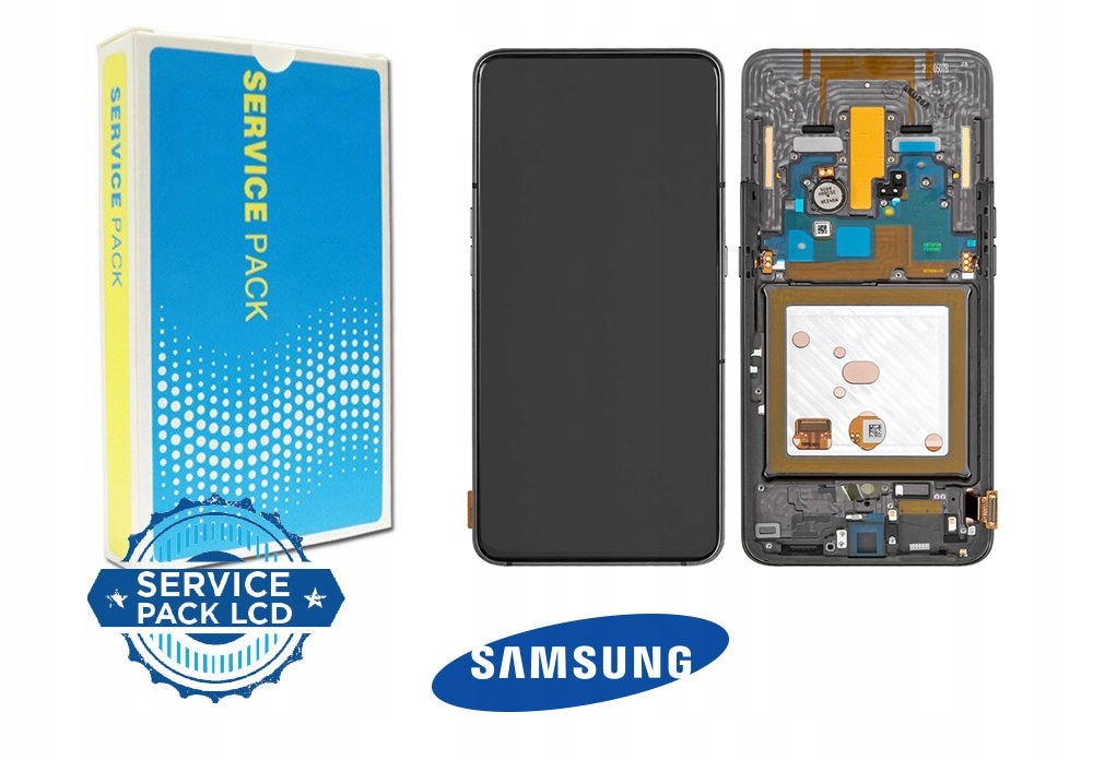 Nowy Ekran LCD Samsung A80 SM-A805F/DS, SM-A805F/DSM Z Ramką