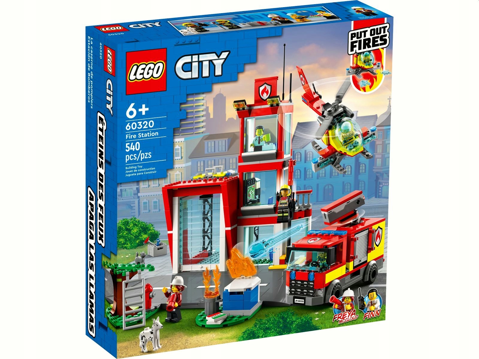 Lego 60320 City Hasičská stanice Stavebnice Nové